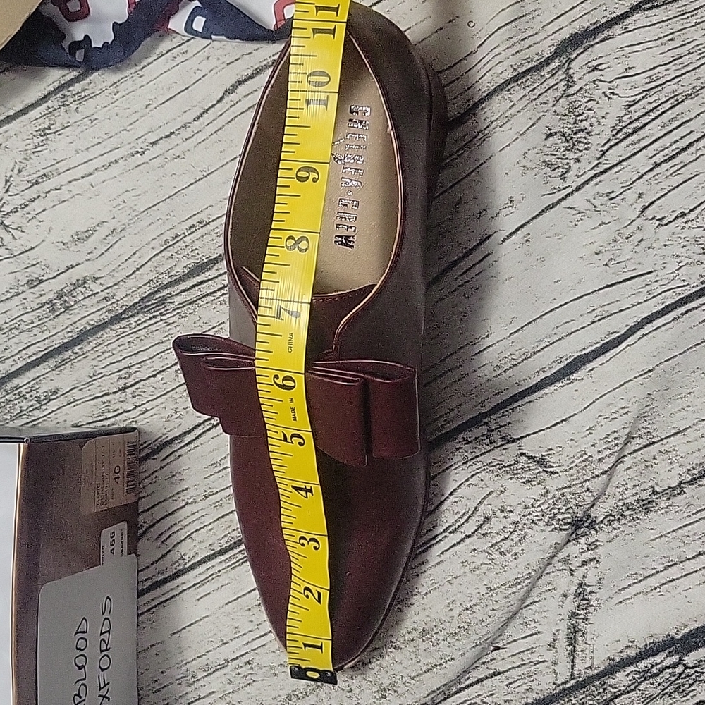 Chanel Burgundy Leather Women's Shoes - Picture 10 of 13